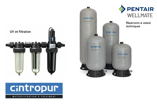 reservoirs et filtration uv réservoirs et filtrations UV FPS